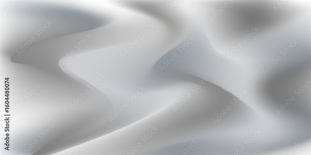 Poster blank white background with soft gradient texture