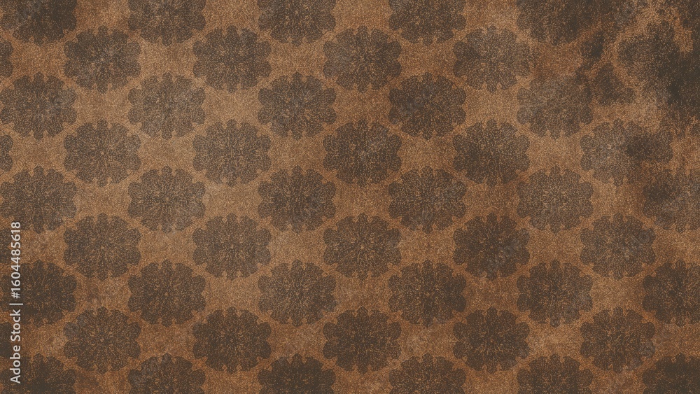 Poster tile table featuring a soiled chessboard design texture