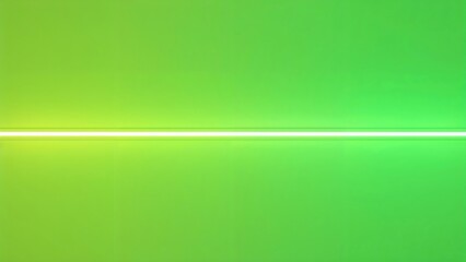 Abstract ultraviolet illumination with light lines and diode strips in yellow and green gradients