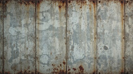 Protective fence constructed from zinc