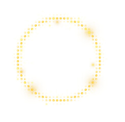 Yellow Neon Circle