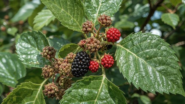 Dark Mulberry Varieties and Their Uses in Cooking and Medicine