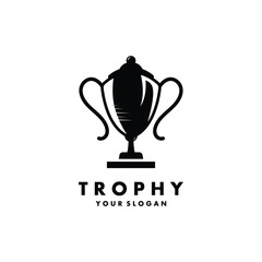 Vector Illustration Trophy Logo Template