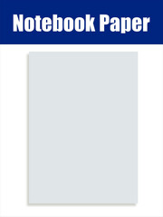 Plain Gray Blank Paper Sheet with Shadowed Border Depth. A simple blank gray paper sheet with subtle shadow, ideal for minimal creative visuals.