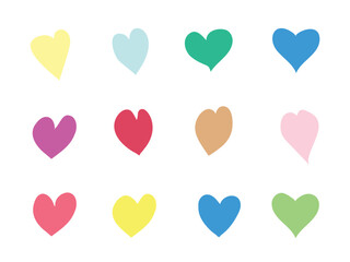 Colorful Heart Icon Pack
