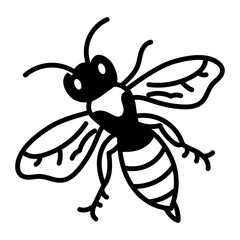 A sketchy style icon representing thistle plant
