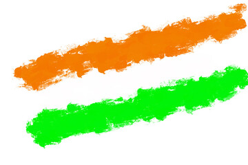  India Flag on Transparent Background PNG