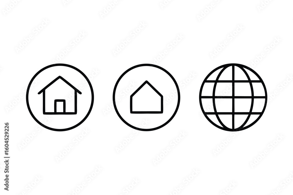 Poster minimalist illustration featuring three s characters in a simple design