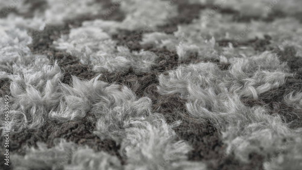 Poster gray woolen fabric backdrop with abstract texture and pattern