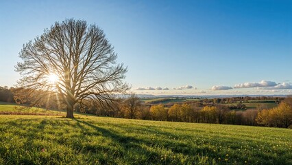 Obraz premium Fall season in Eastern Europe