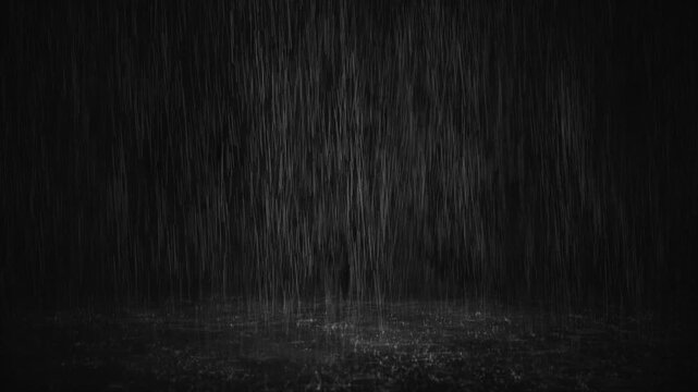 Heavy rain seamless loop