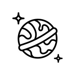 Bath salts bomb icon. Vector simple illustration from beauty concept. Bath bomb, beauty, cosmetic, related to relaxation, spa, wellness. Isolated on white
