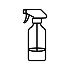  spray icon white on background