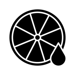 Obraz premium lemons icon white on background