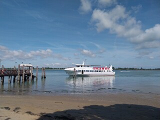 boat on the sea