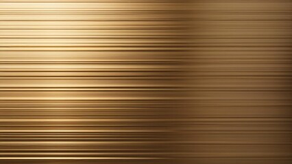 Clean Brushed Gold Texture with Horizontal Lines