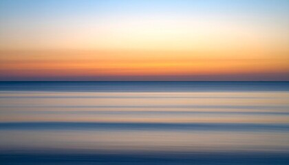 sunset over the sea