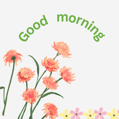 flowers and butterflies