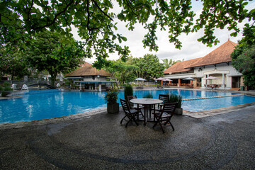 Swimming pool with beautiful views