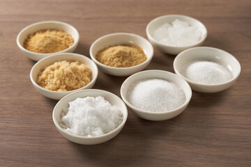 色々な種類の砂糖イメージ