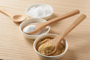 色々な種類の砂糖イメージ