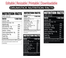 drumstick nutrition facts, drumstick nutrition info, drumstick nutritional information, Drumstick (Moringa) Nutrition Facts Infographic - Health Benefits