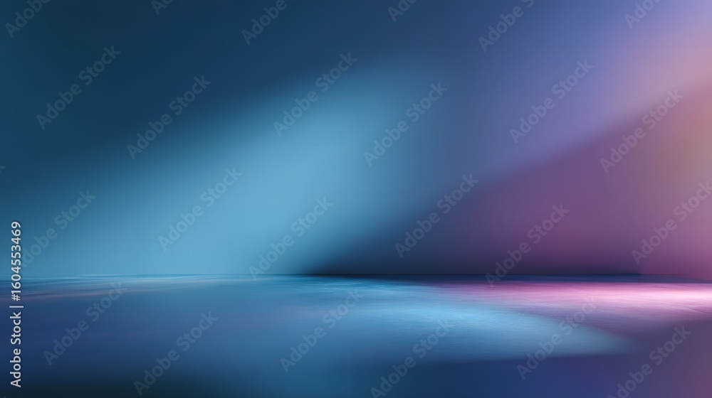 Poster abstract gradient with soft focus and blurred edges