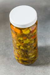 Spicy Homemade Chicago Giardiniera Peppers