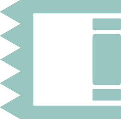 Illustration of weapon icon.