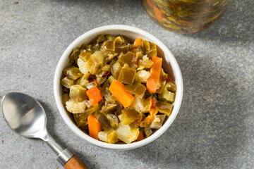 Spicy Homemade Chicago Giardiniera Peppers