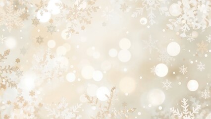 White bokeh abstract background for festive celebrations and winter themes