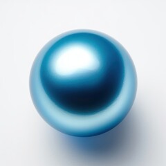Obraz premium A blue Pearl sphere pearl accessories.
