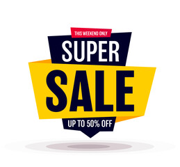 Super Sale up to 50% off