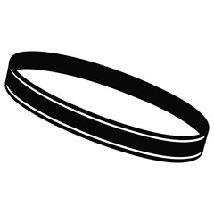 Interior designer element isolated ambient light strip on white background