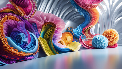 High definition, commercially valuable, expertly composed digital floral wallpaper images, featuring stunning and visually appealing designs, with vibrant colors, intricate details, and a harmonious b