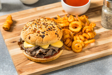 Savory Roast Beef and Cheddar Sandwich