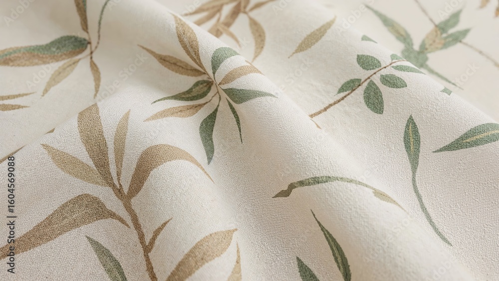 Poster background featuring matte canvas fabric texture