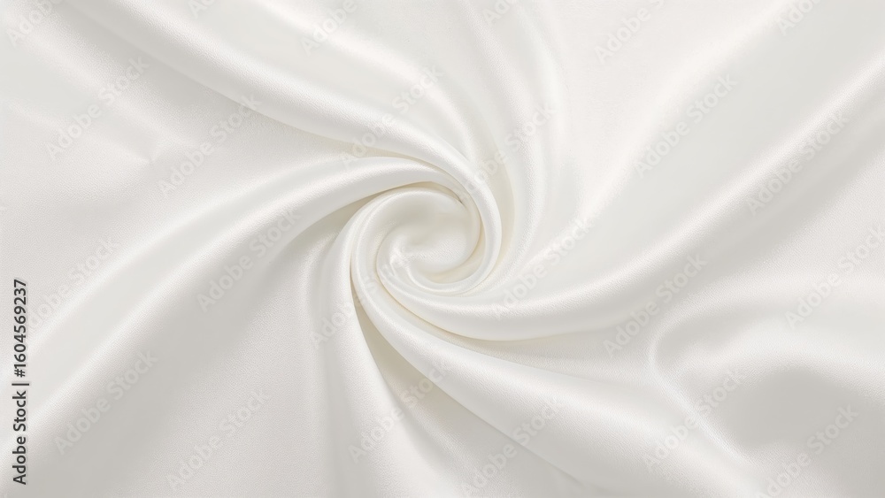 Poster white silk fabric texture with a smooth matte surface, perfect for design and creative projects.