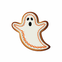 Obraz premium Folk Art Ghost Cookie