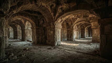 Fototapeta premium Ancient rock enclosure