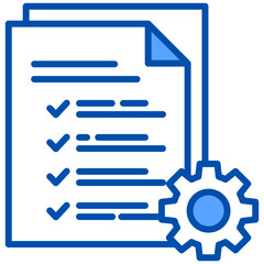 Obraz premium Standard Work Instructions Icon