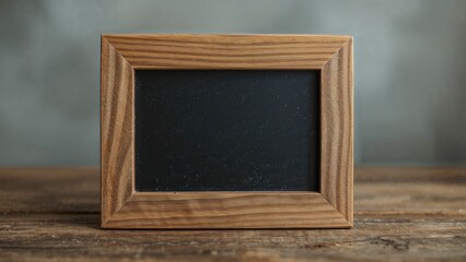 A tiny wooden board featuring an area to write your text