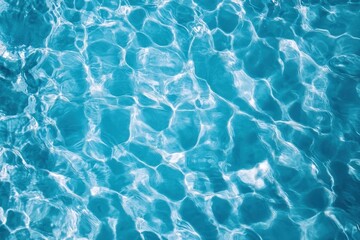 Fototapeta premium Tiny water texture background pool swimming surface.
