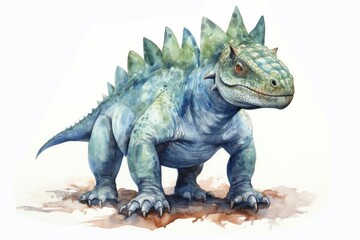 Obraz premium Dinosaur reptile animal iguana.