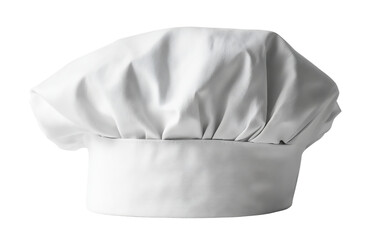 A spotless chefs hat a symbol of culinary artistry isolated on transparent background