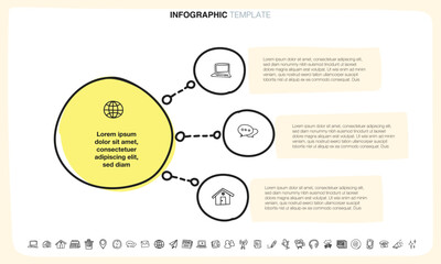 Doodle Infographic Template