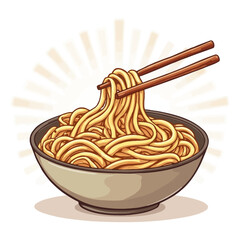 delicious noodles design very cool