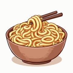 delicious noodles design very cool