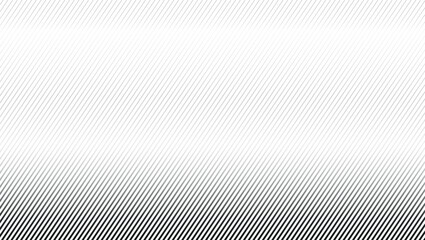 Naklejka premium abstract diagonal line pattern forming gradient transition from white to black for minimal design or background usage 