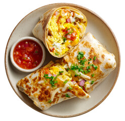 Healthy Breakfast Burrito